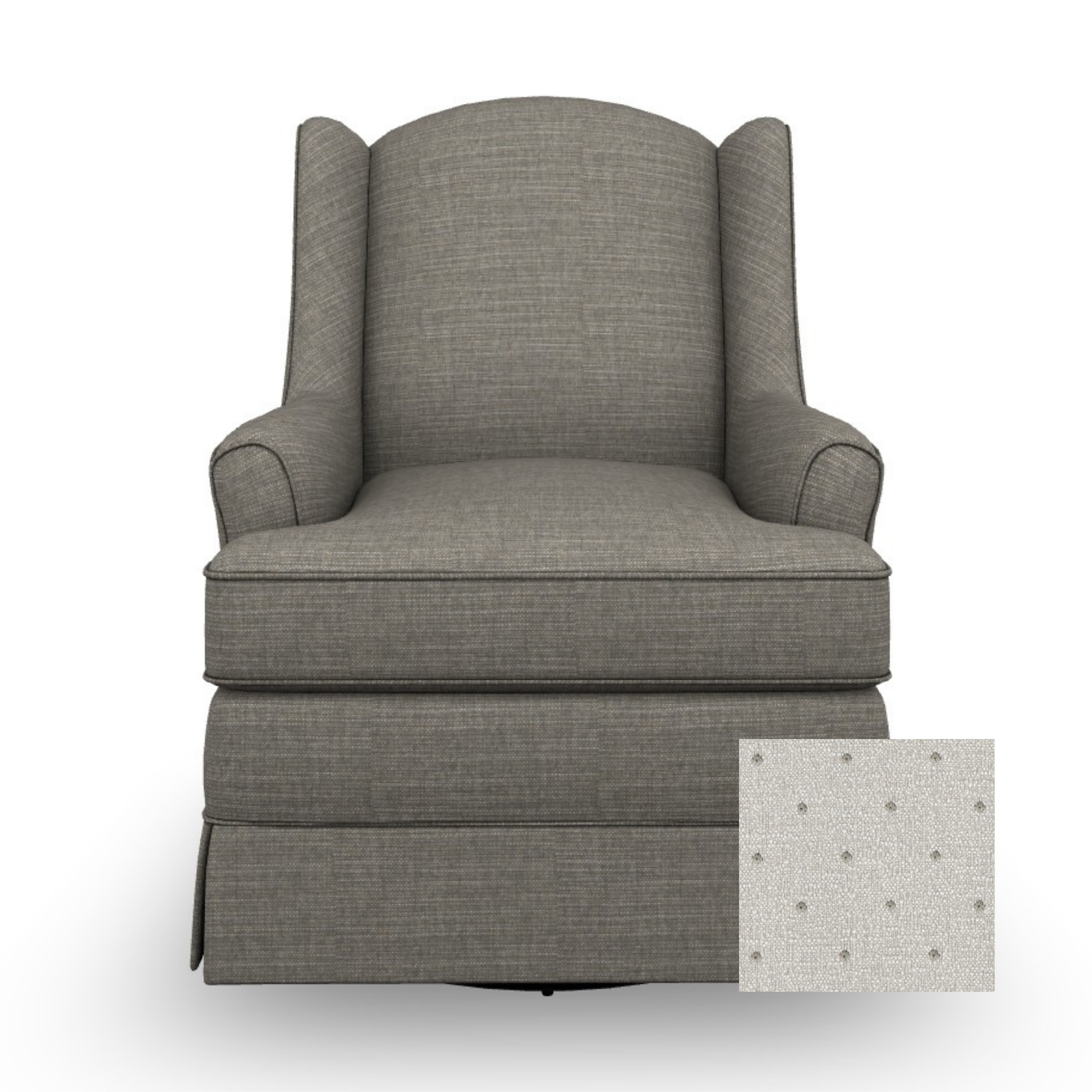 Natasha Swivel Glider  - Tots to Teens Furniture