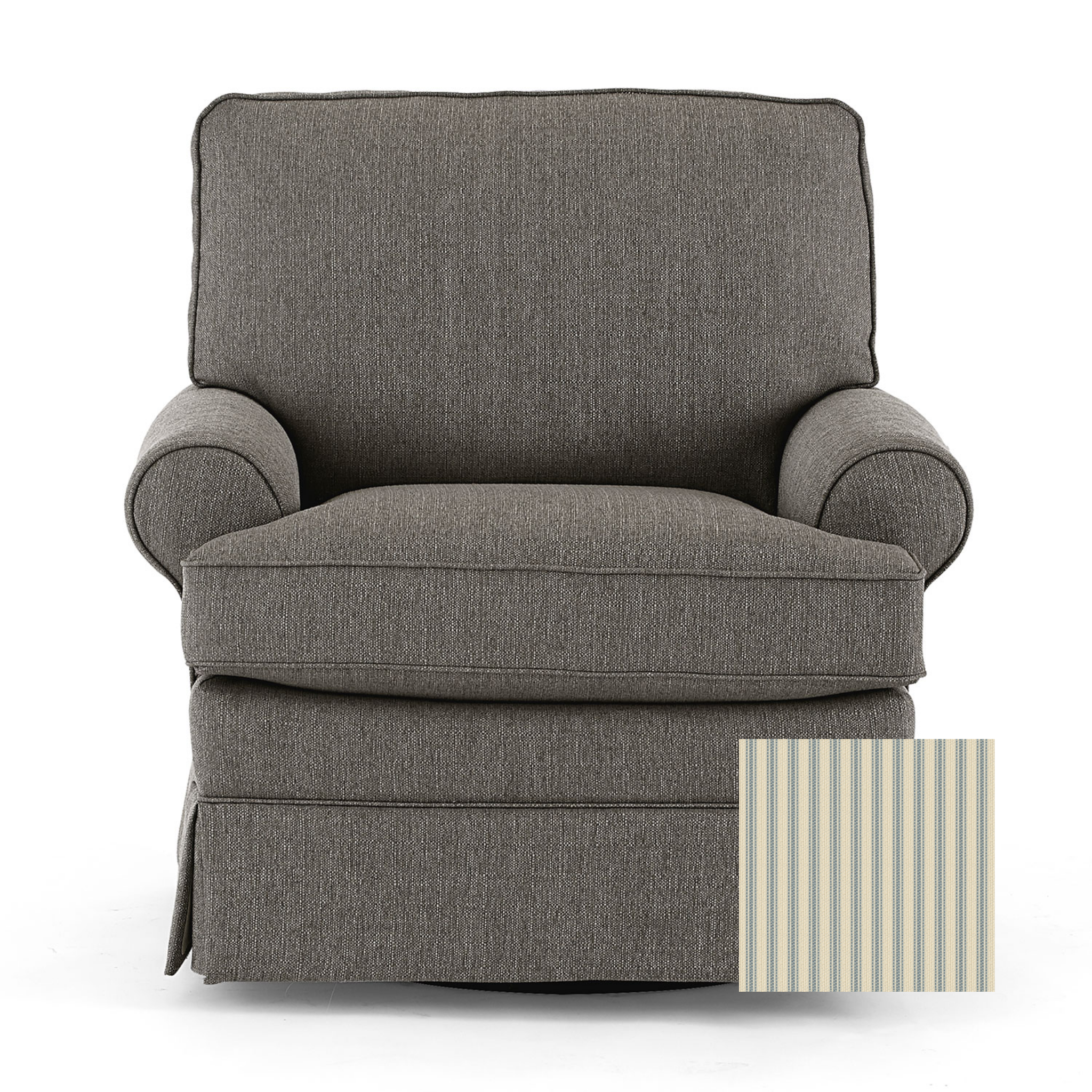 Quinn Swivel Glider - Tots to Teens Furniture