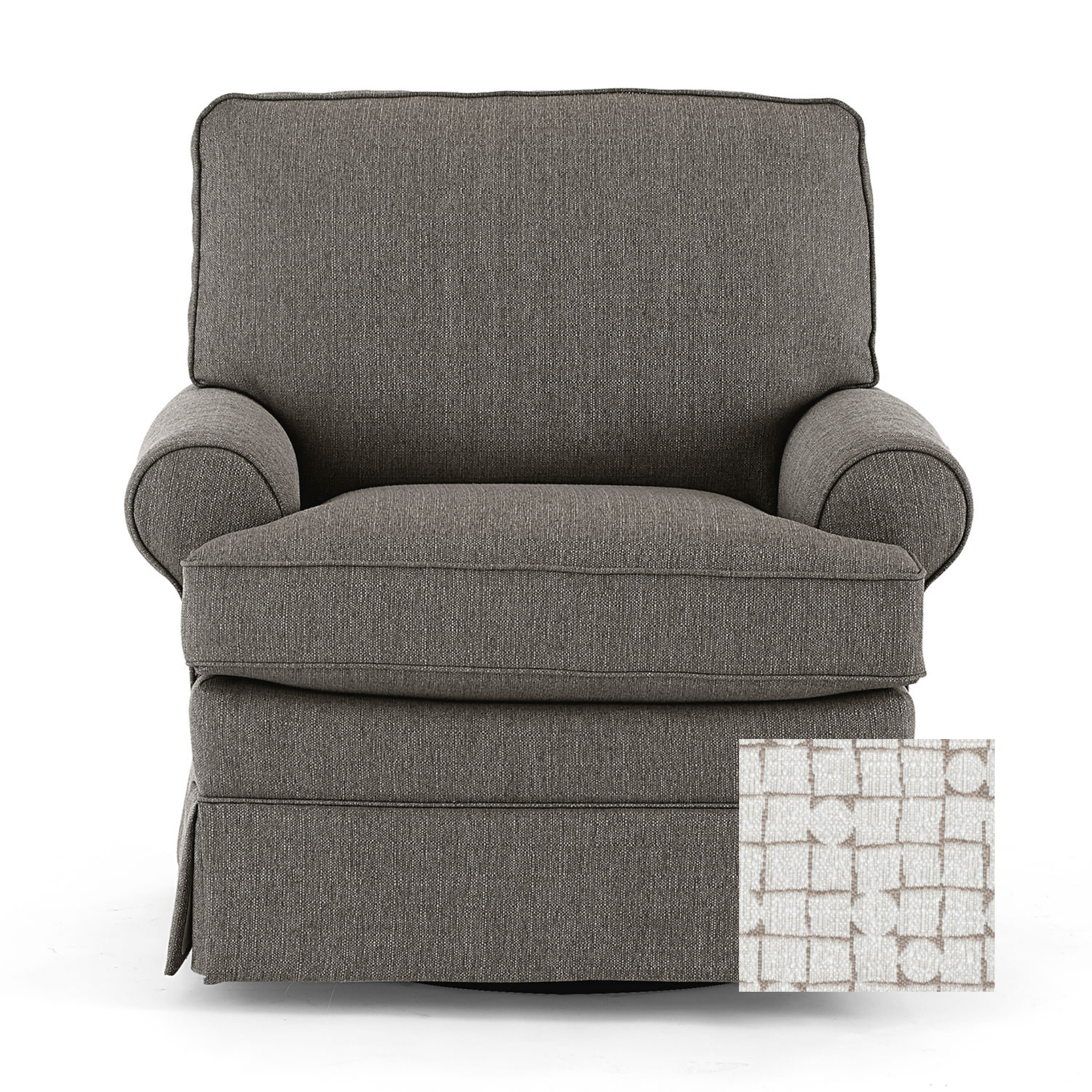 Quinn Swivel Glider - Tots to Teens Furniture
