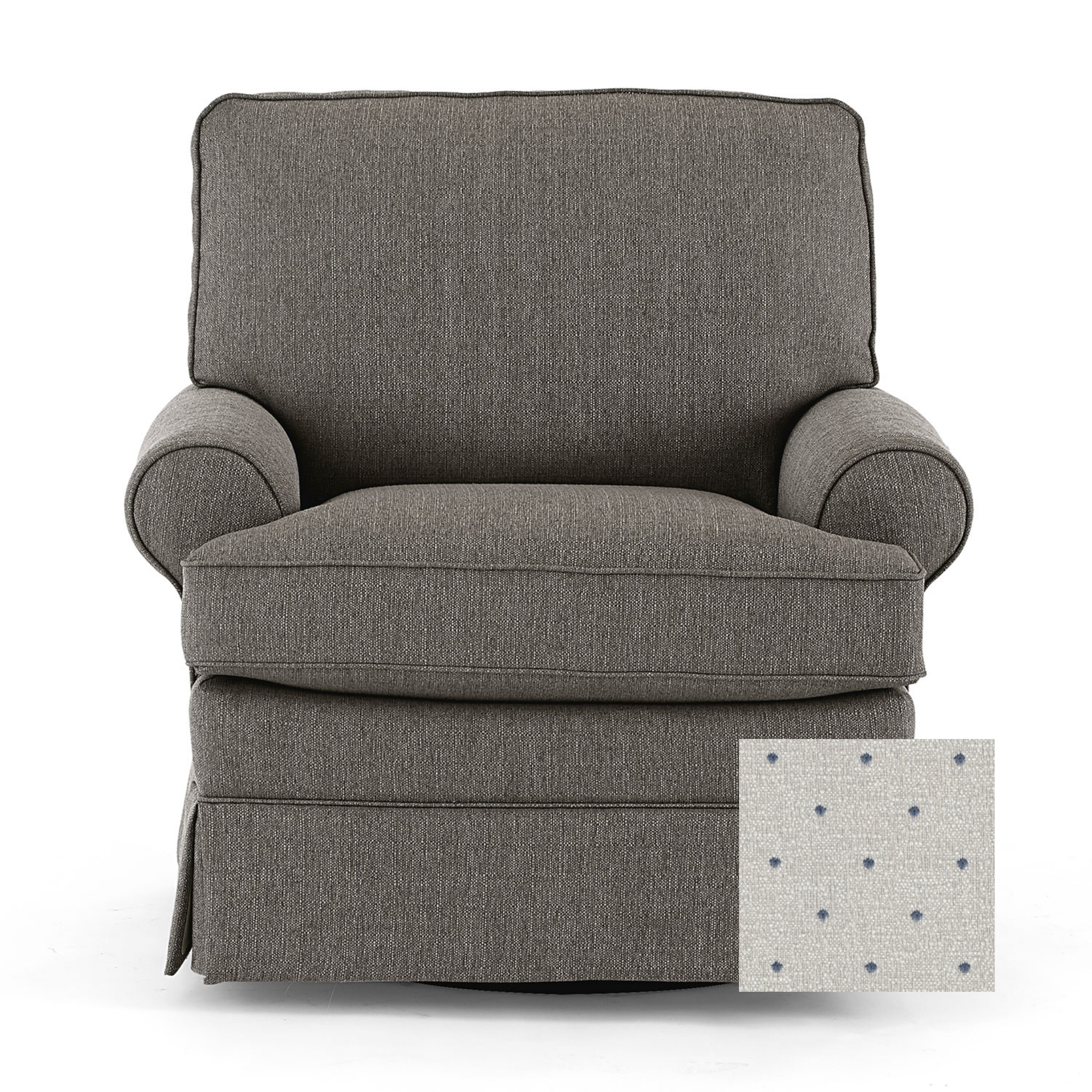 Quinn Swivel Glider - Tots to Teens Furniture