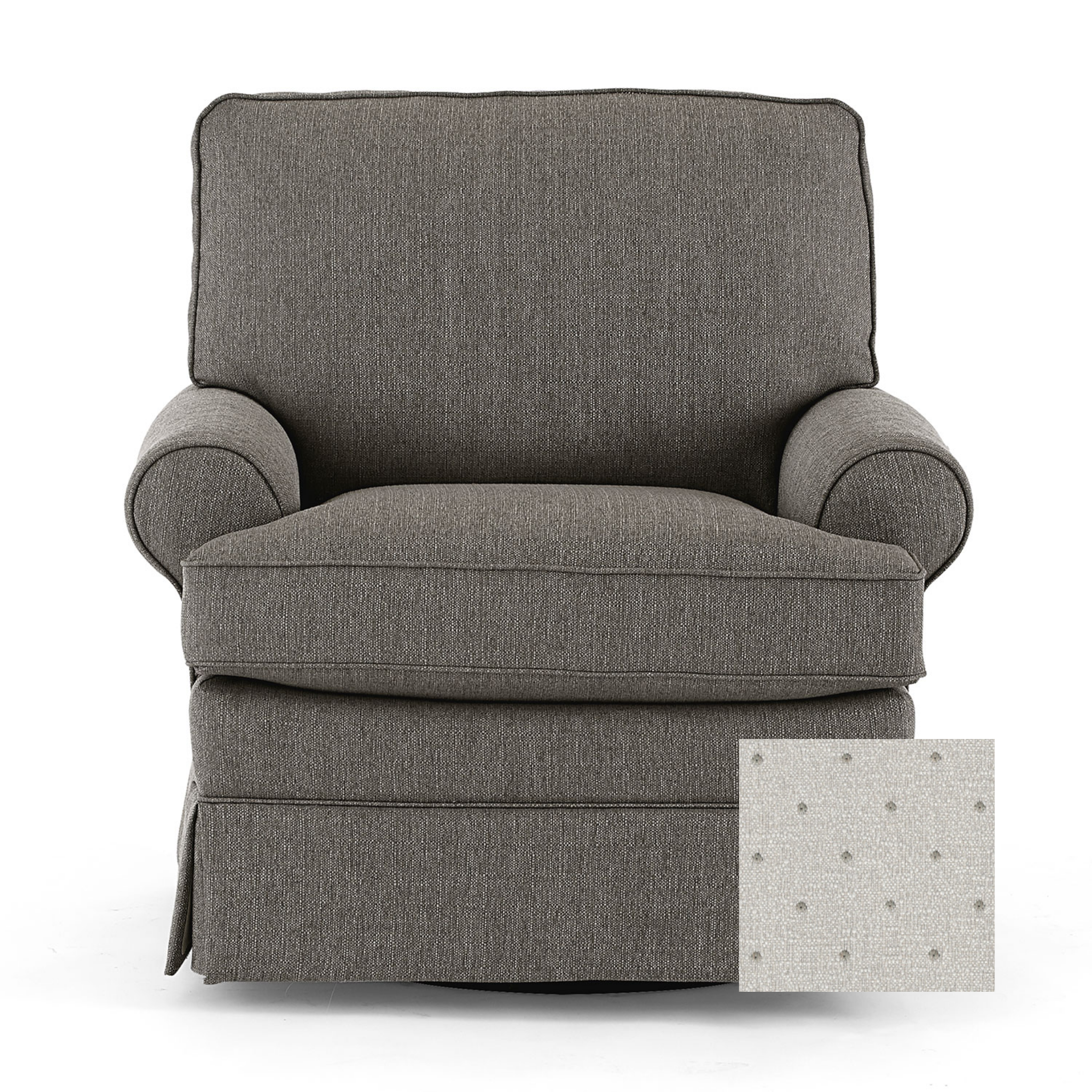 Quinn Swivel Glider - Tots to Teens Furniture