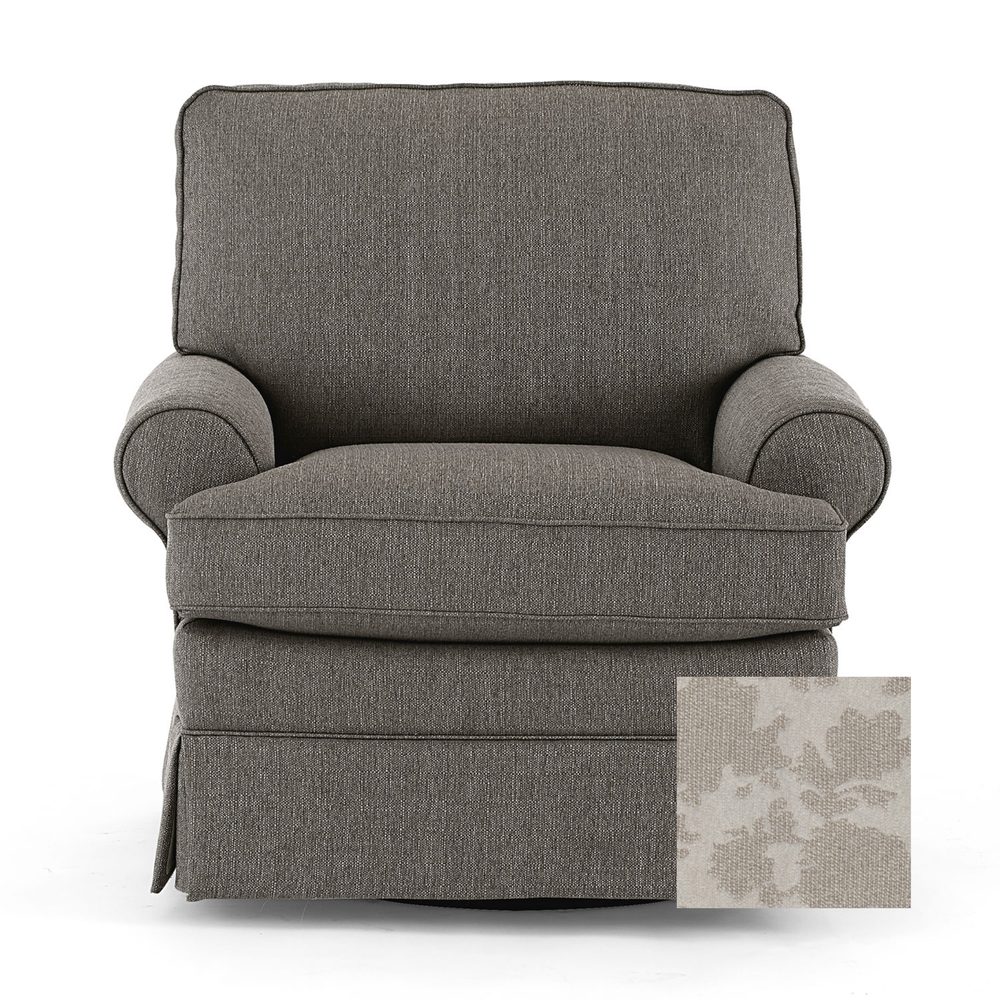 Quinn Swivel Glider - Tots to Teens Furniture