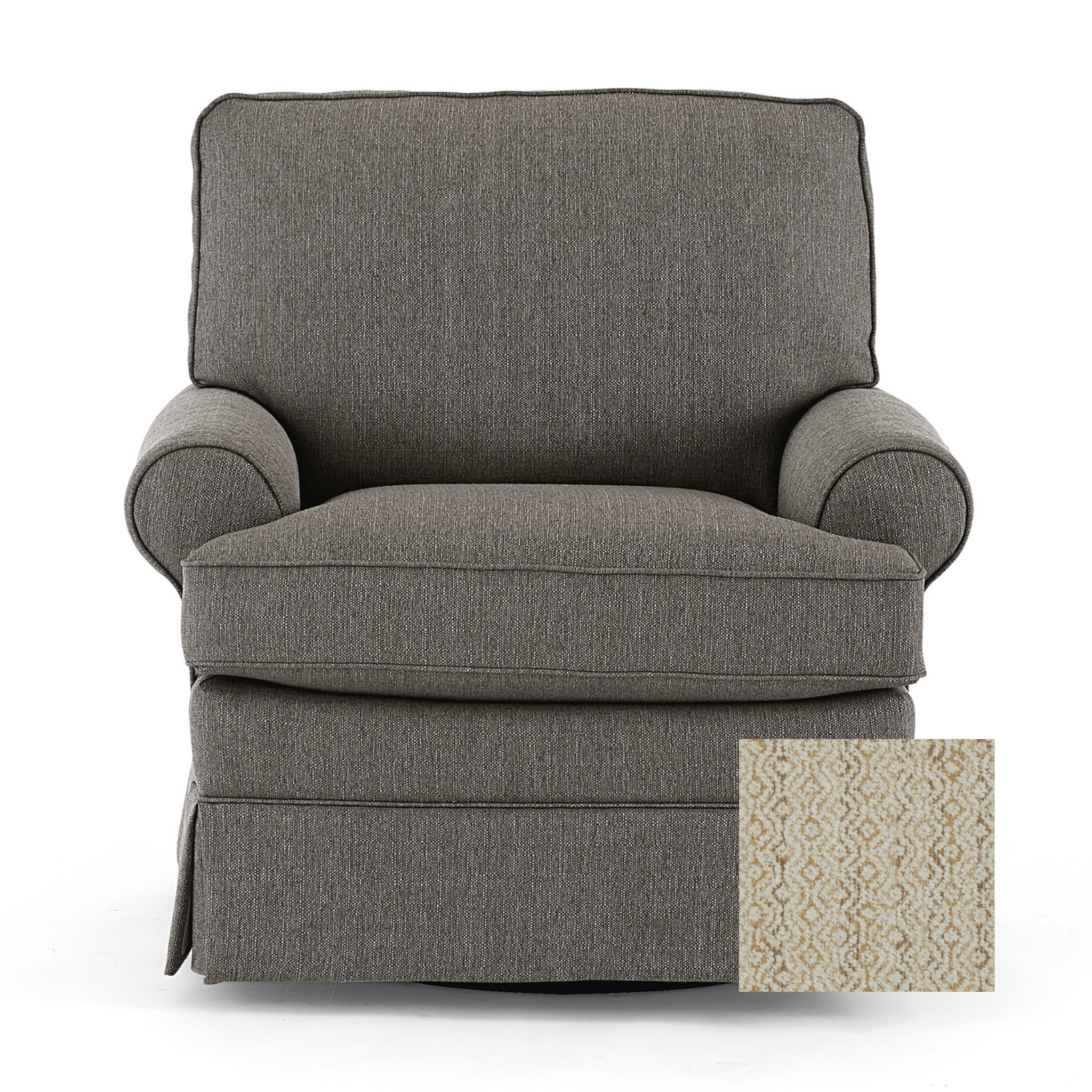 Quinn Swivel Glider - Tots to Teens Furniture