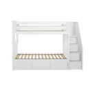 Sunderland - Twin/Twin Bunk Bed w/ Staircase - Tots to Teens Furniture