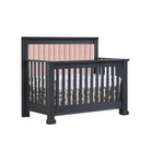 Taylor Convertible Crib with Blush Upholstery - Tots to Teens Furniture