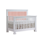 Taylor Convertible Crib with Blush Upholstery - Tots to Teens Furniture