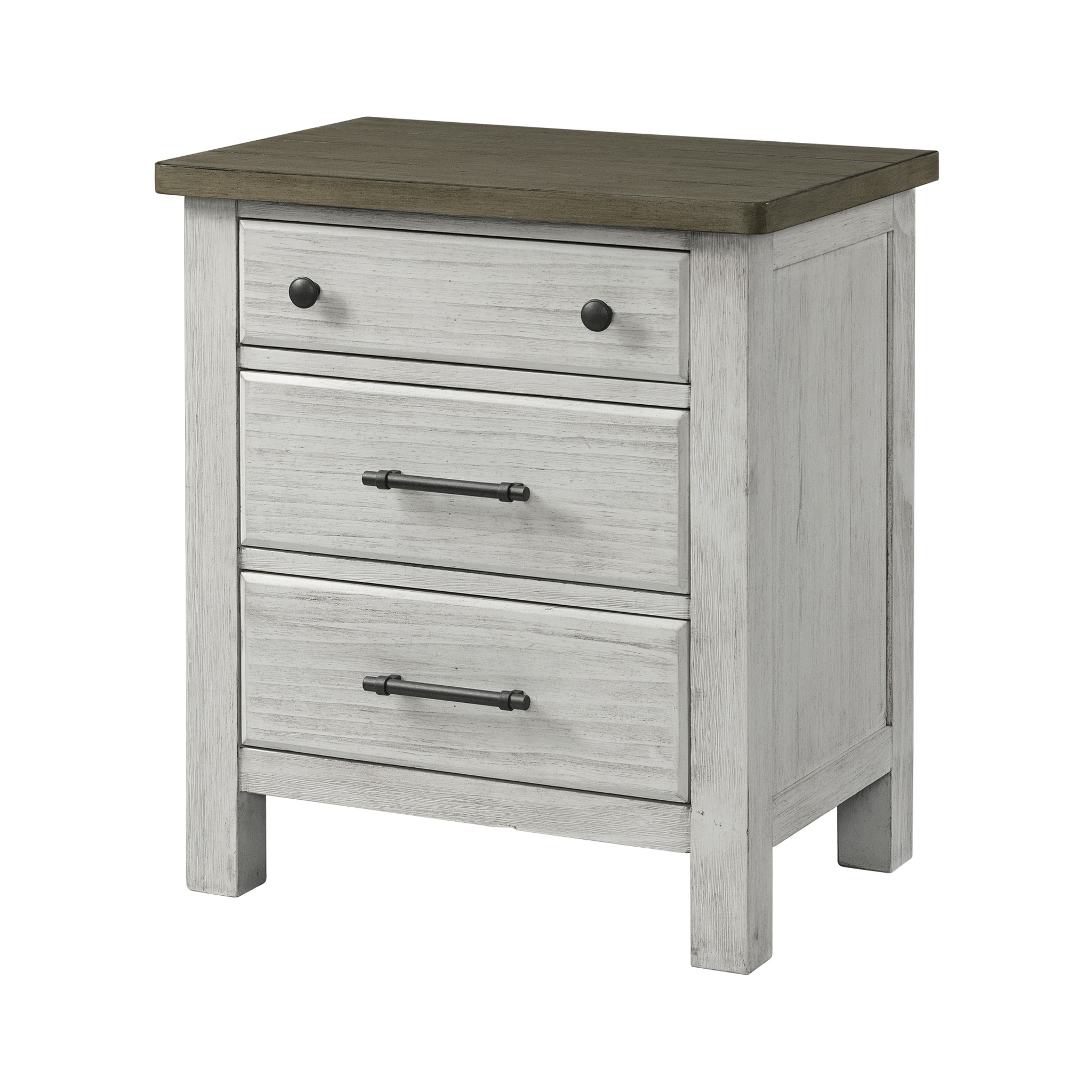 Timber Ridge 3 Drawer Nightstand - Tots to Teens Furniture