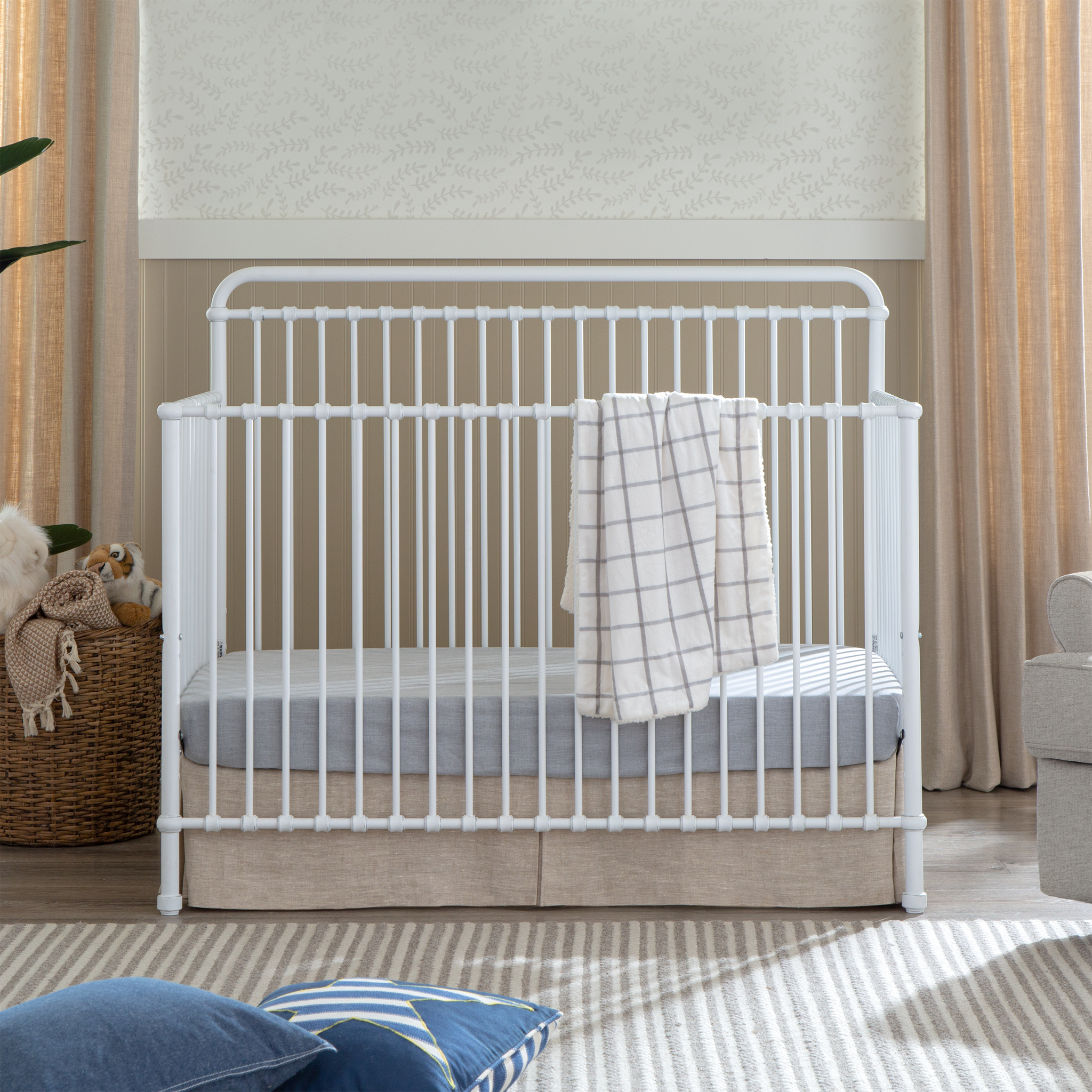 Winston 4 in 1 Convertible Crib (Limited Colors Available) - Tots to Teens Furniture