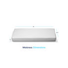 Starlight Sleepwell Dual Sided Crib Mattress - Tots to Teens Furniture