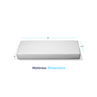 Starlight Slumber Dual Sided Crib Mattress & AirFlow Cover - Tots to Teens Furniture