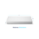 Starlight Dream Dual Sided Crib Mattress - Tots to Teens Furniture