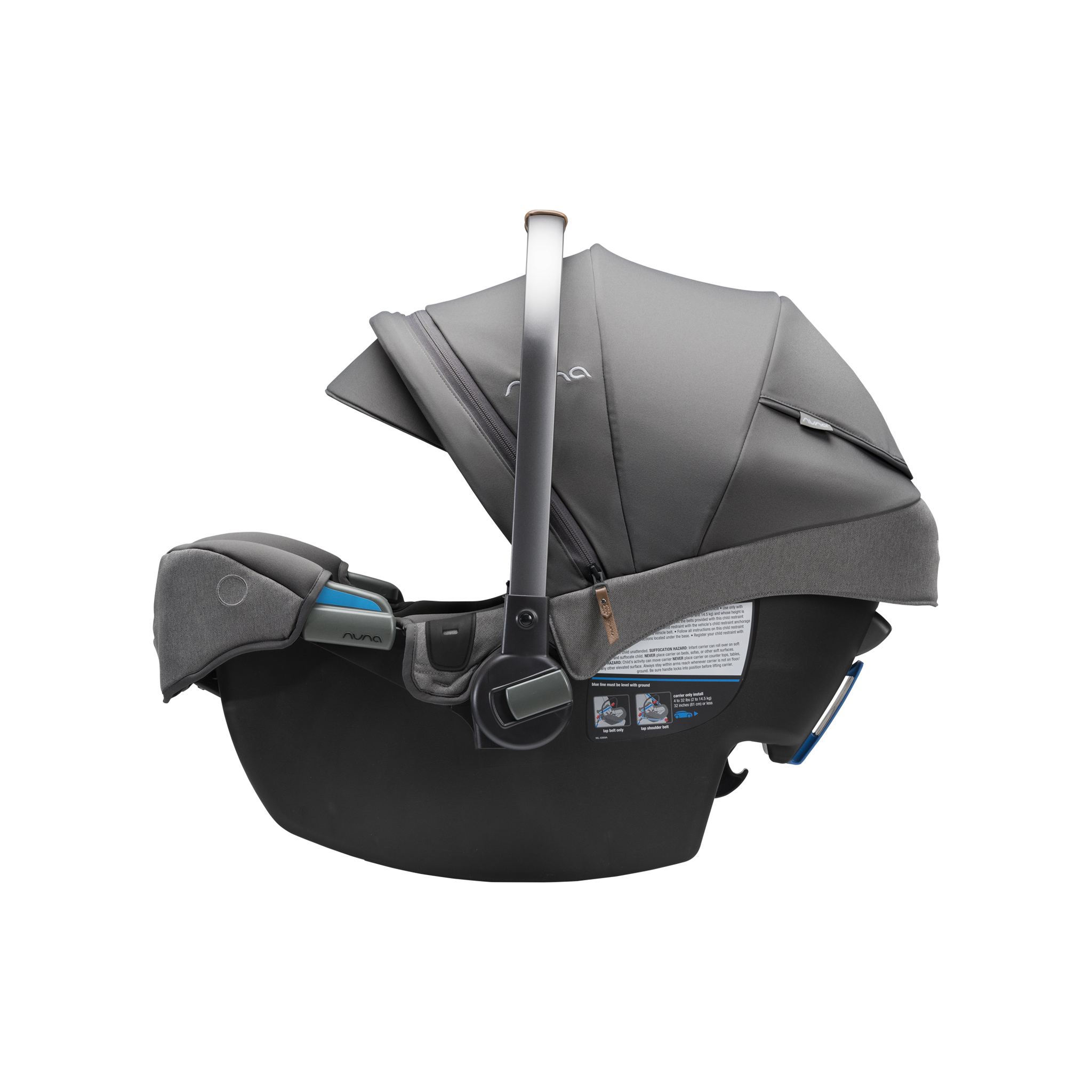 Nuna pipa™ rx + pipa relx base Granite - Tots to Teens Furniture