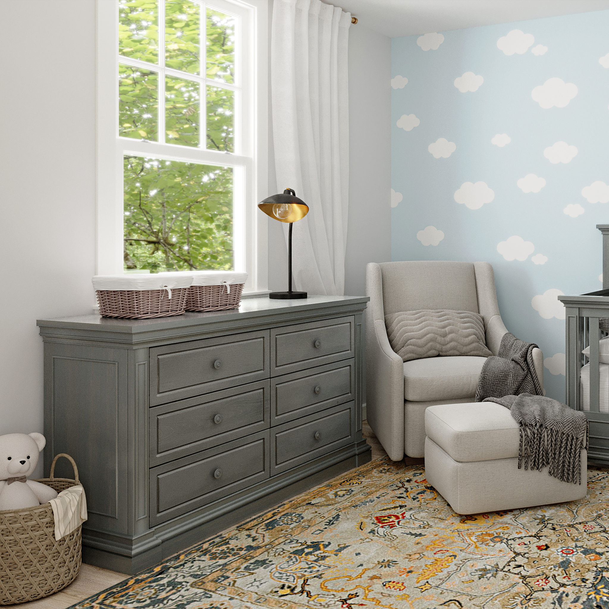 Jackson Double Dresser - Tots to Teens Furniture