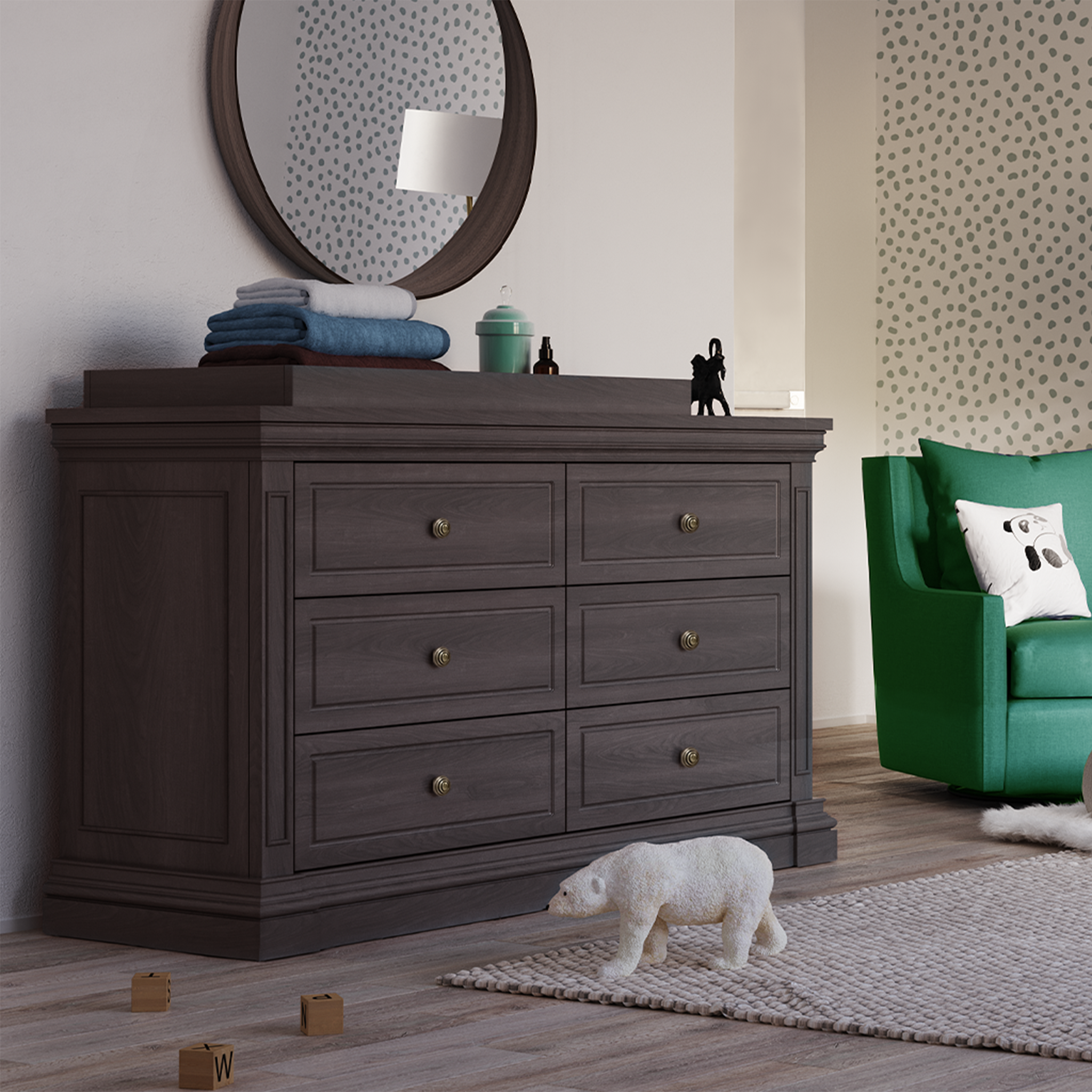 Jackson Double Dresser - Tots to Teens Furniture