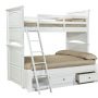 Madison Twin Over Full Bunk Bed with Storage Unit