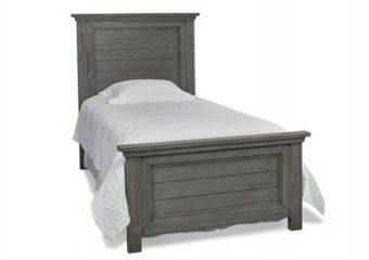 LUCCA TWIN BED IN WEATHERED GREY