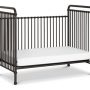 Abigail Crib in Vintage Iron Angle Daybed