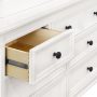 Classic Double Wide Dresser in Warm White 8