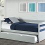 Caspian Daybed with Trundle in a Box (Trundle Out) - Boy Version - Gray
