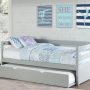 Caspian Daybed with Trundle in a Box (Trundle Out) - Girl Version - Gray