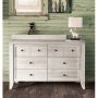 Cameo 6 Drawer Double Dresser Steam