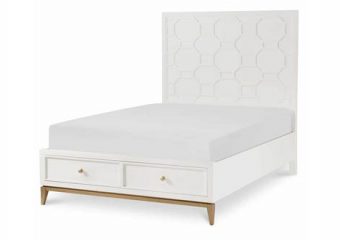 chelsea panel bed with storage footboard full 1