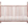 Jubilee Crib Pink Chrome Front