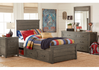 bunkhouse panel bed twin