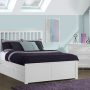 MARLEY MISSION FULL BED IN WHITE WITH TRUNDLE