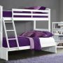 SYDNEY TWIN OVER FULL BUNK BED IN WHITE