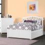 FINLEY FULL BED IN WHITE WITH TRUNDLE