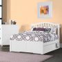 FINLEY FULL BED IN WHITE WITH UNDERBED STORAGE