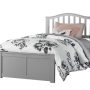 FINLEY TWIN BED IN GRAY