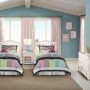 FINLEY TWIN BEDS IN WHITE