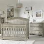 Florenza Crib in Dove Grey Room View