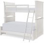 Summerset Twin Over Full Bunk Bed Ivory