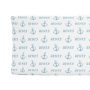 Changing Pad Cover - Anchor Blue