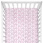 Crib Sheet - Elephant Pink