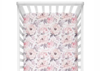 Crib Sheet - Wallpaper Floral