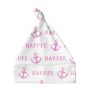 Knotted Baby Hat - Anchor Pink