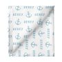 Small Stretchy Blanket - Anchor Blue