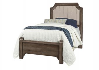 BUNGALOW FOLKSTONE TWIN UPHOLSTERED BED