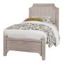 BUNGALOW TWIN UPHOLSTERED BED