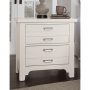Bungalow Lattice two drawer nightstand room view