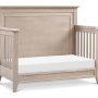 Beckett Rustic Crib as Daybed Silo