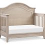 Beckett Rustic Curve Top Crib as daybed silo