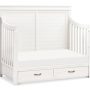 Wesley Farmhouse Crib in Heirloom White Daybed