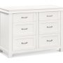 Wesley Farmhouse Dresser in Heirloom White Angle