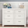 Wesley Farmhouse Dresser in Heirloom White Room View