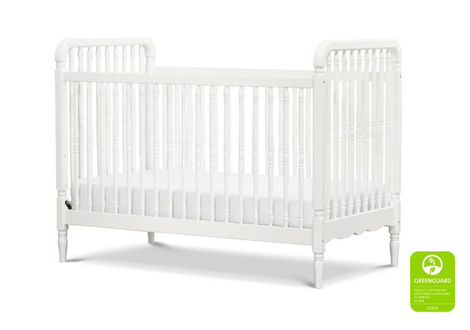 Liberty 3 in 1 Convertible Spindle Crib with Toddler Guard Rail